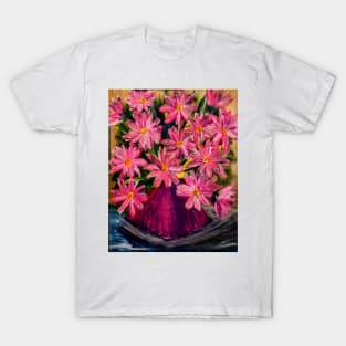 Some fun bright pink flowers T-Shirt